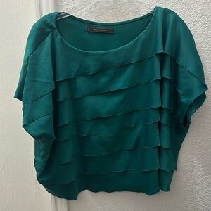 BCBG Green top
